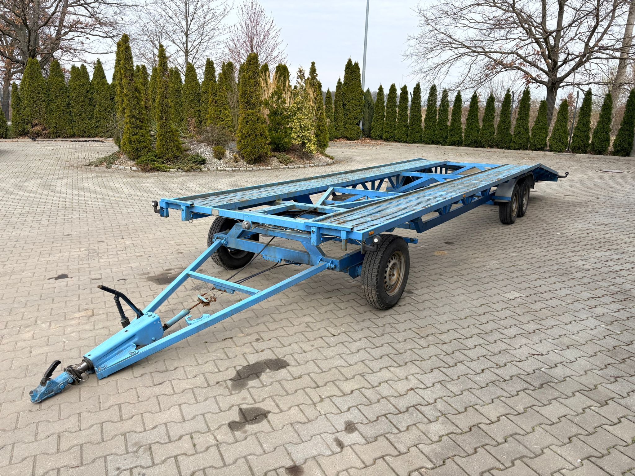 SAM PRZYCZEPA LAWETA